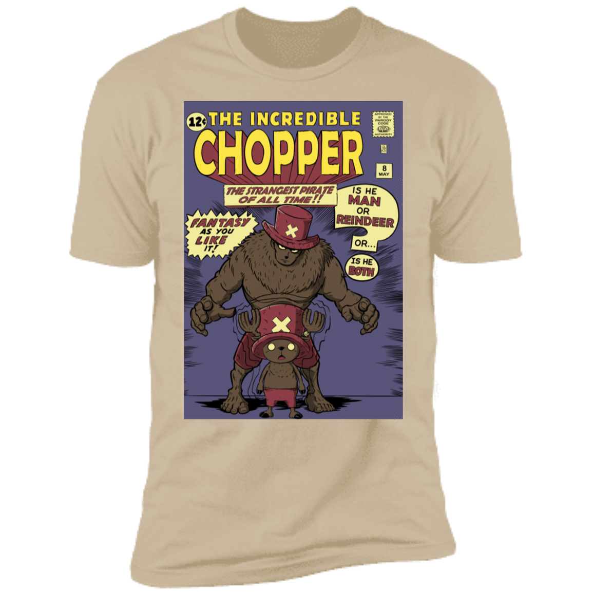 T-Shirts Sand / S The Incredible Chopper Men's Premium T-Shirt