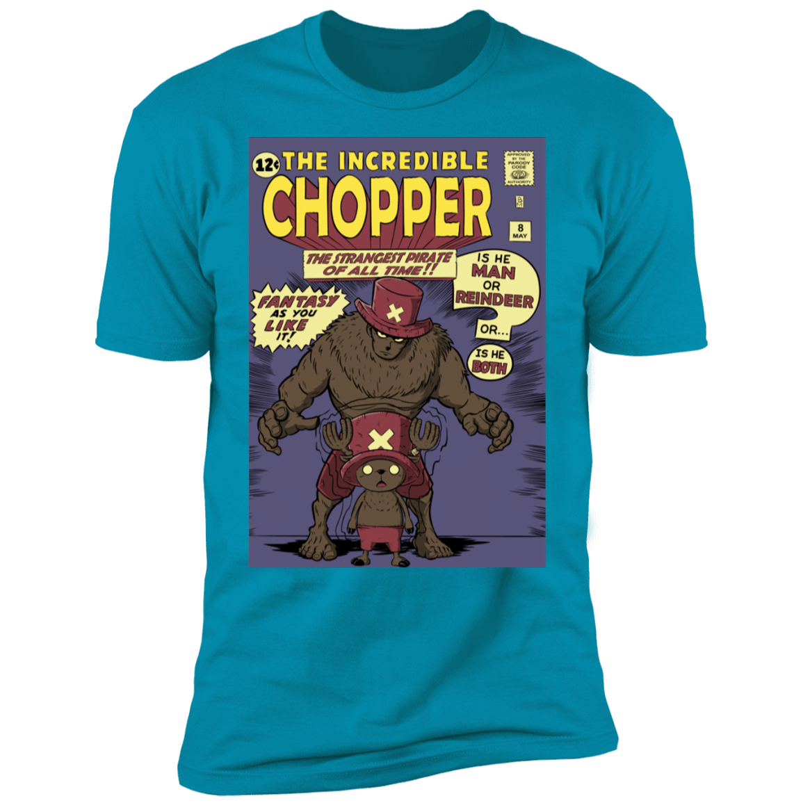 T-Shirts Turquoise / S The Incredible Chopper Men's Premium T-Shirt