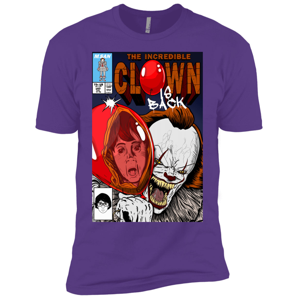 T-Shirts Purple Rush / YXS The Incredible Clown Boys Premium T-Shirt