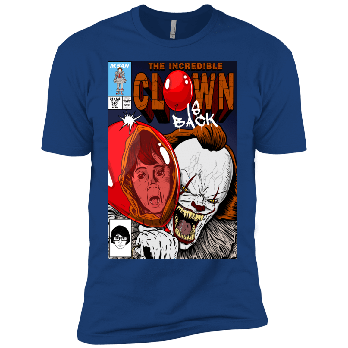 T-Shirts Royal / YXS The Incredible Clown Boys Premium T-Shirt