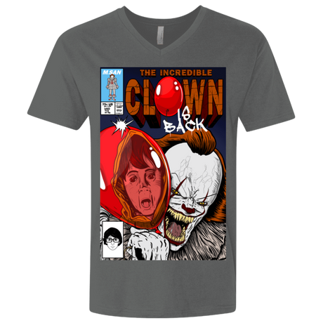 T-Shirts Heavy Metal / X-Small The Incredible Clown Men's Premium V-Neck