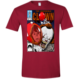 T-Shirts Cardinal Red / S The Incredible Clown Men's Semi-Fitted Softstyle