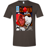 T-Shirts Dark Chocolate / S The Incredible Clown Men's Semi-Fitted Softstyle