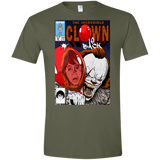 T-Shirts Military Green / S The Incredible Clown Men's Semi-Fitted Softstyle