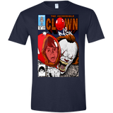 T-Shirts Navy / S The Incredible Clown Men's Semi-Fitted Softstyle
