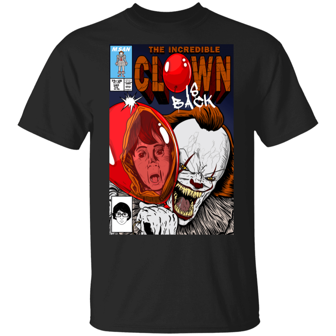 T-Shirts Black / S The Incredible Clown T-Shirt