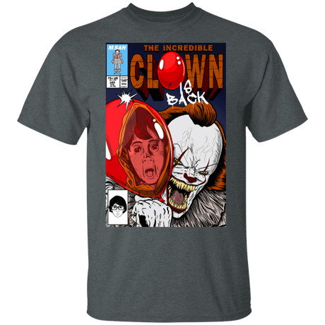 T-Shirts Dark Heather / S The Incredible Clown T-Shirt