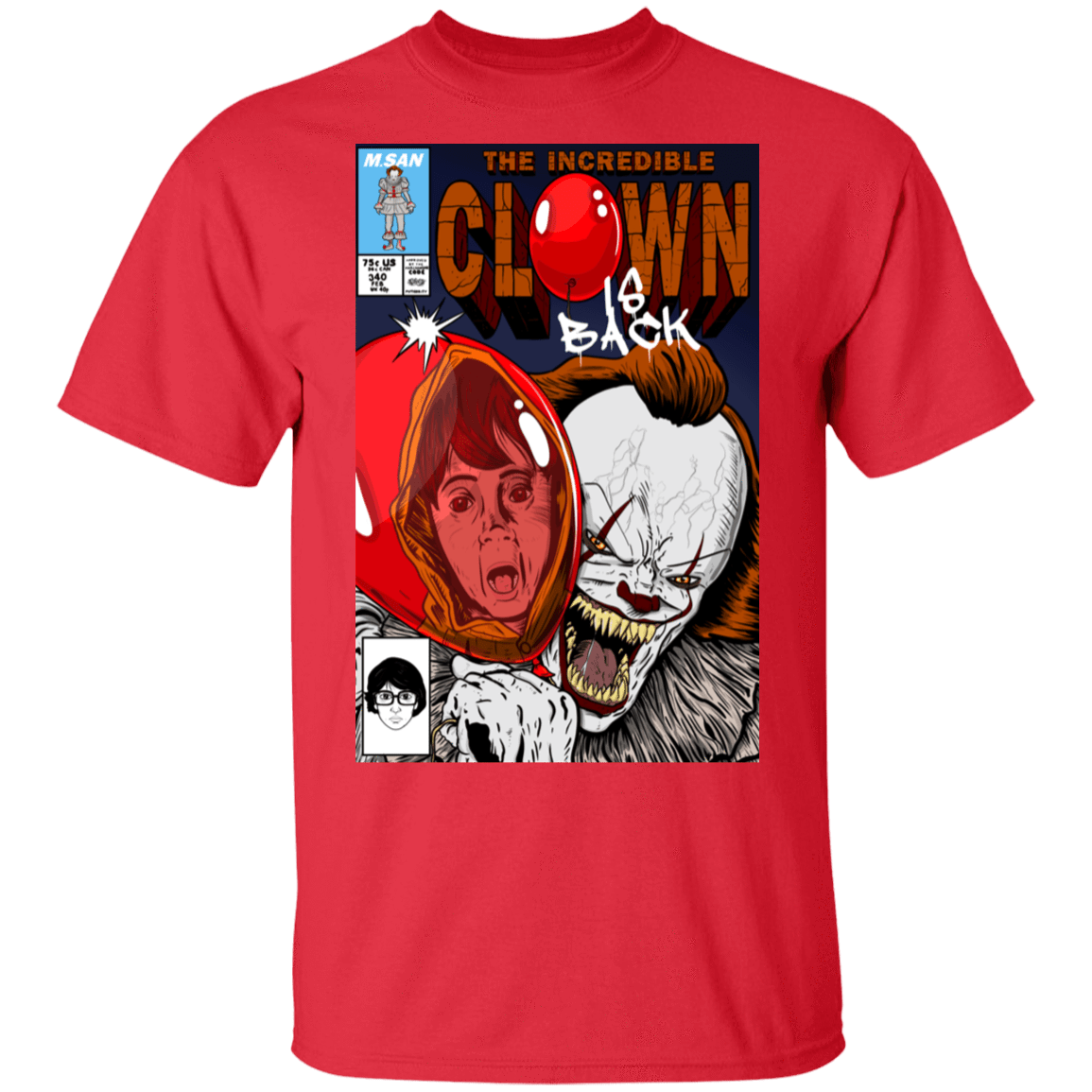 T-Shirts Red / S The Incredible Clown T-Shirt