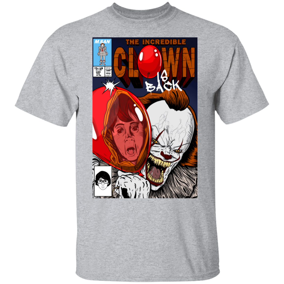 T-Shirts Sport Grey / S The Incredible Clown T-Shirt