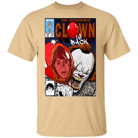 T-Shirts Vegas Gold / S The Incredible Clown T-Shirt