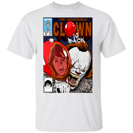 T-Shirts White / S The Incredible Clown T-Shirt
