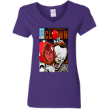 T-Shirts Purple / S The Incredible Clown Women's V-Neck T-Shirt