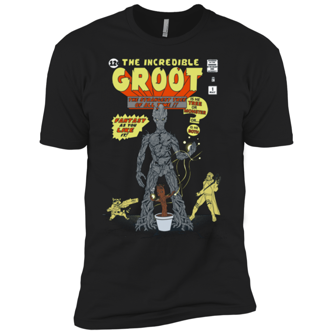 T-Shirts Black / YXS The Incredible Groot Boys Premium T-Shirt