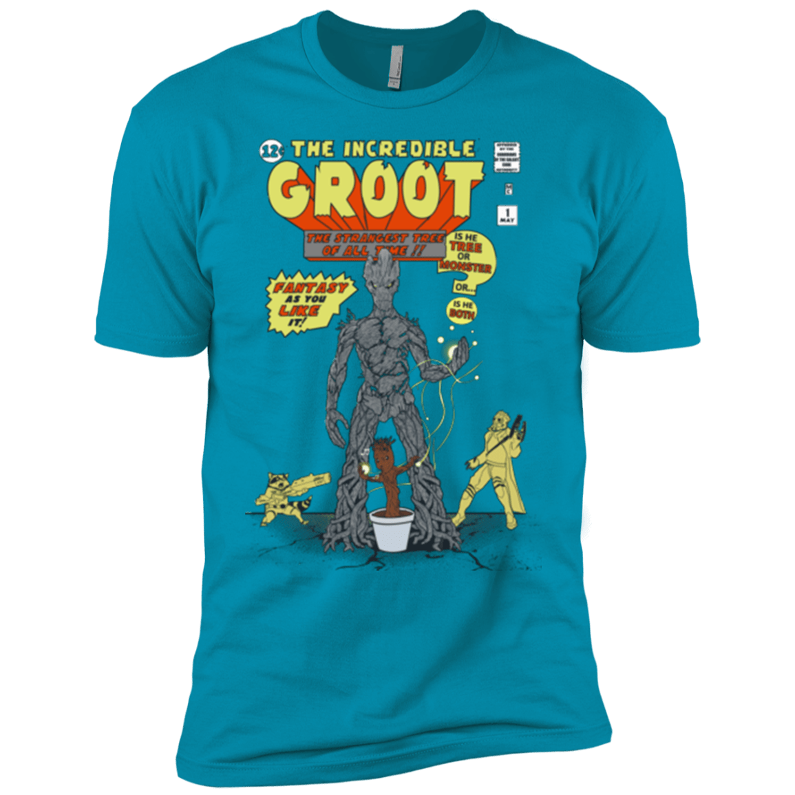 T-Shirts Turquoise / YXS The Incredible Groot Boys Premium T-Shirt