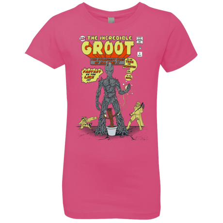 T-Shirts Hot Pink / YXS The Incredible Groot Girls Premium T-Shirt