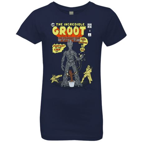 T-Shirts Midnight Navy / YXS The Incredible Groot Girls Premium T-Shirt