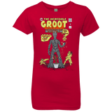 T-Shirts Red / YXS The Incredible Groot Girls Premium T-Shirt