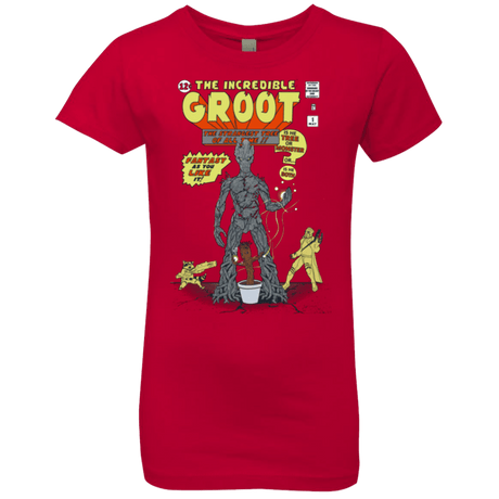 T-Shirts Red / YXS The Incredible Groot Girls Premium T-Shirt