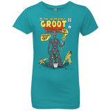 T-Shirts Tahiti Blue / YXS The Incredible Groot Girls Premium T-Shirt