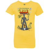 T-Shirts Vibrant Yellow / YXS The Incredible Groot Girls Premium T-Shirt