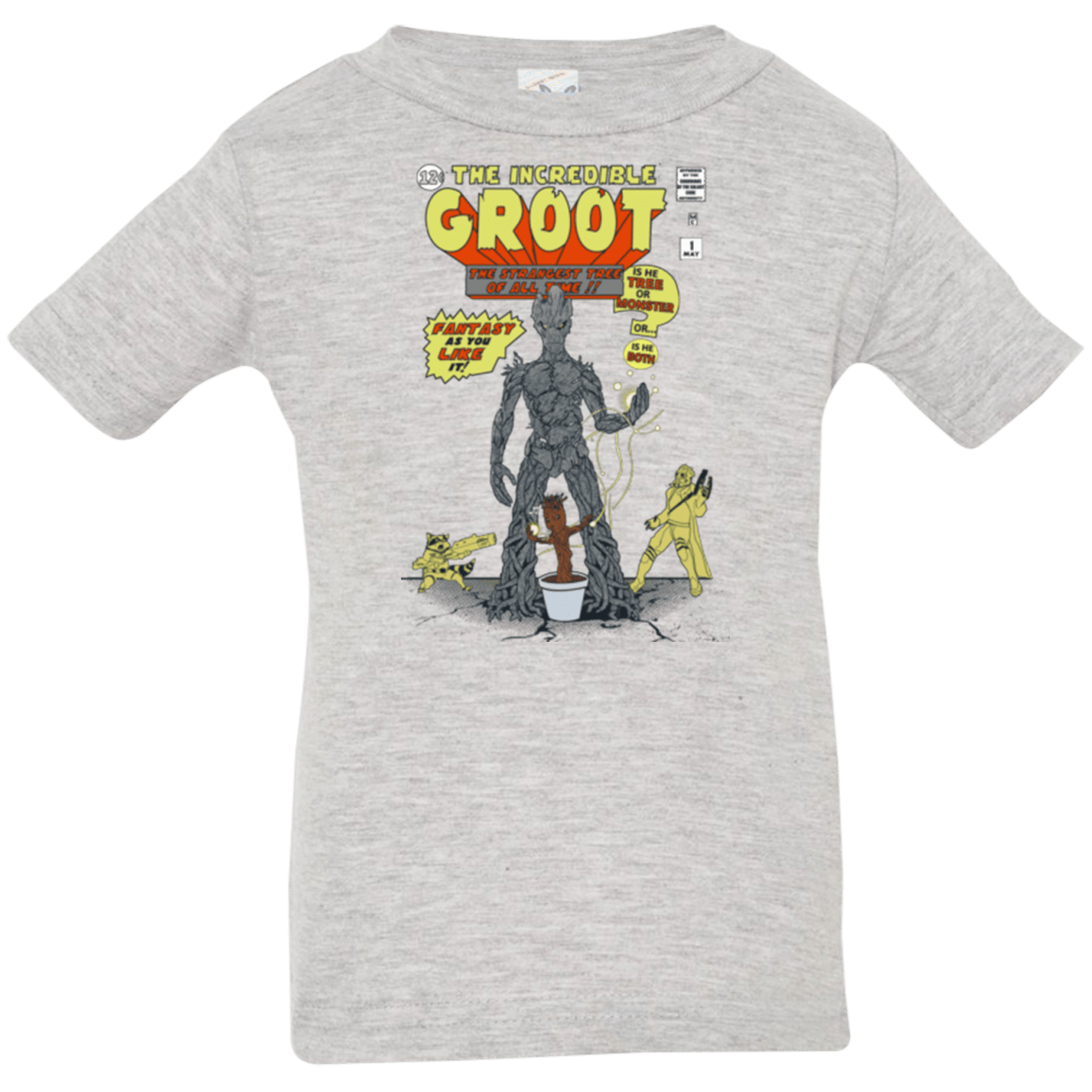 T-Shirts Heather / 6 Months The Incredible Groot Infant PremiumT-Shirt