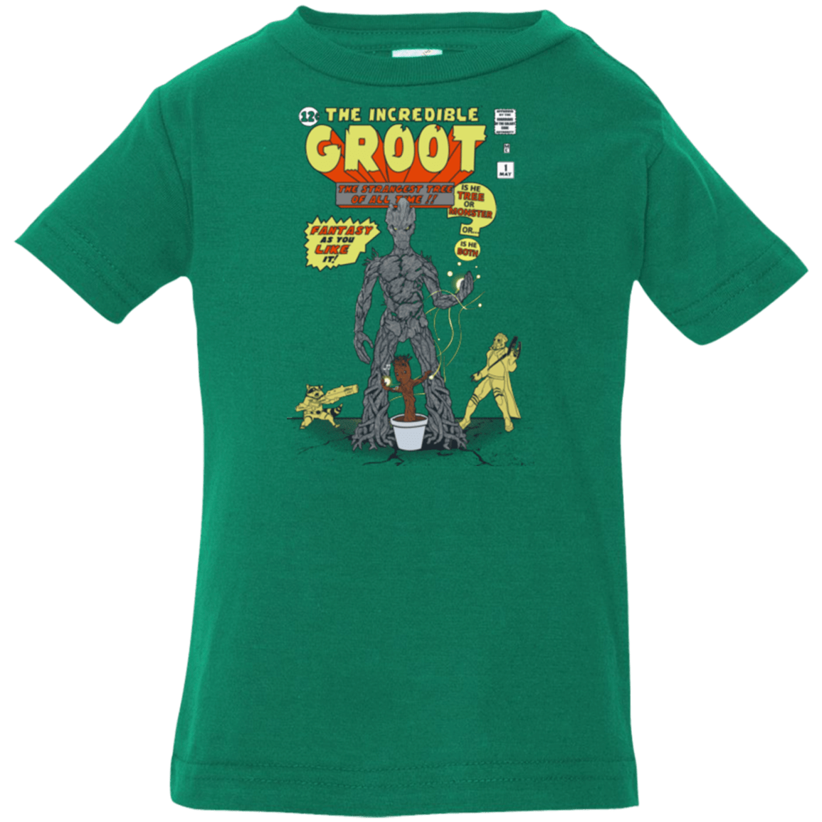 T-Shirts Kelly / 6 Months The Incredible Groot Infant PremiumT-Shirt