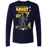 T-Shirts Midnight Navy / Small The Incredible Groot Men's Premium Long Sleeve