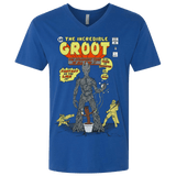T-Shirts Royal / X-Small The Incredible Groot Men's Premium V-Neck