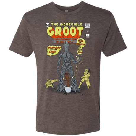 T-Shirts Macchiato / Small The Incredible Groot Men's Triblend T-Shirt