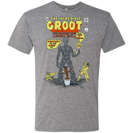 T-Shirts Premium Heather / Small The Incredible Groot Men's Triblend T-Shirt