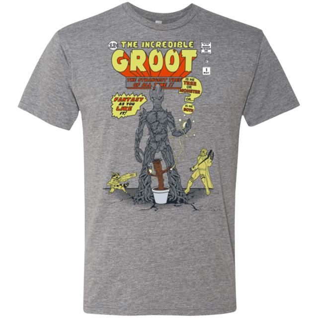 T-Shirts Premium Heather / Small The Incredible Groot Men's Triblend T-Shirt