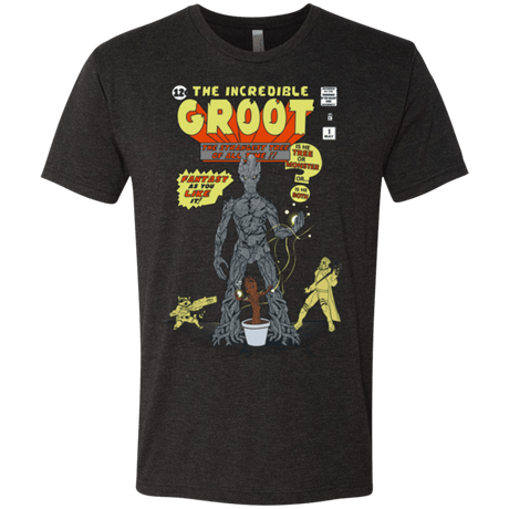 T-Shirts Vintage Black / Small The Incredible Groot Men's Triblend T-Shirt