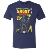 T-Shirts Vintage Navy / Small The Incredible Groot Men's Triblend T-Shirt