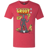 T-Shirts Vintage Red / Small The Incredible Groot Men's Triblend T-Shirt
