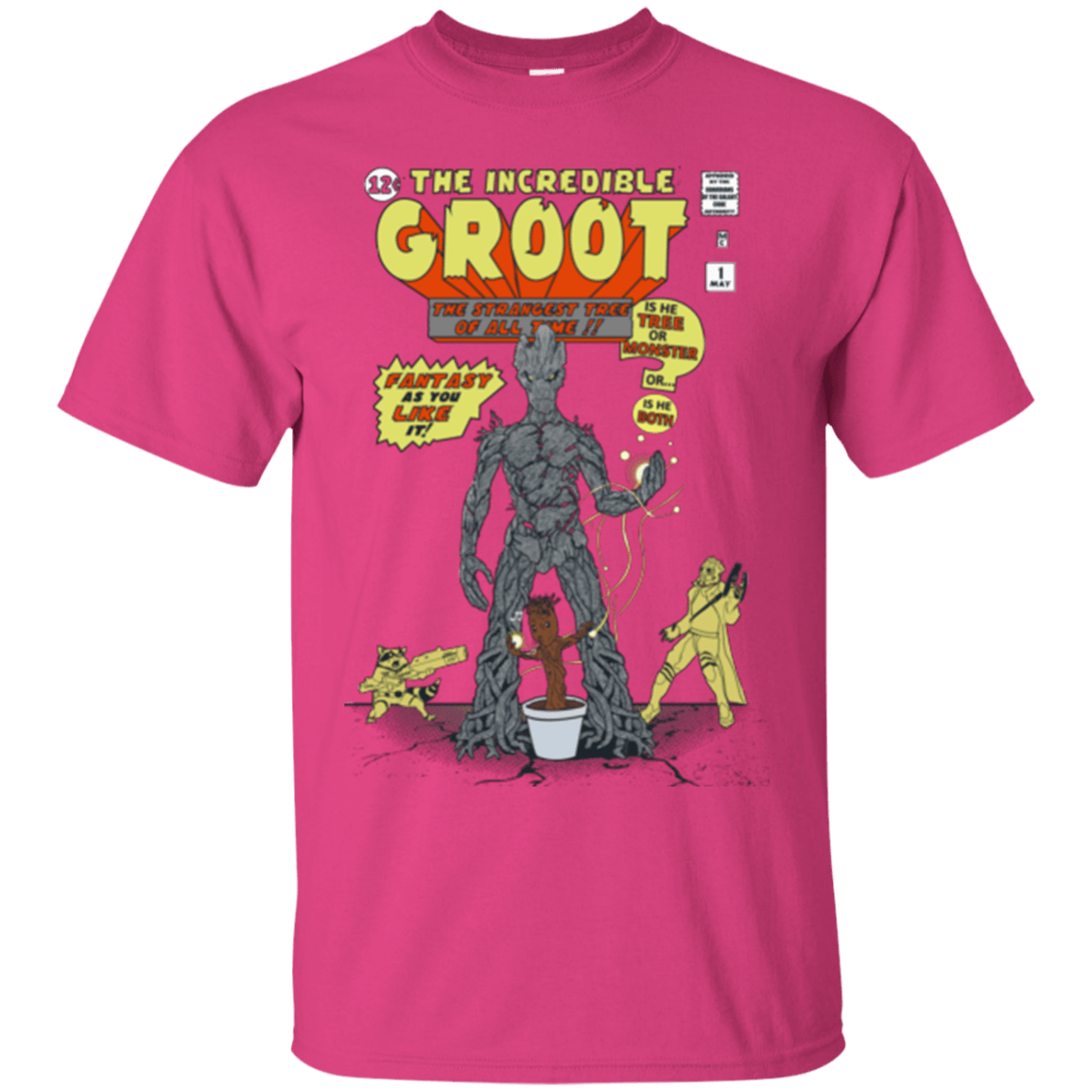 T-Shirts Heliconia / Small The Incredible Groot T-Shirt