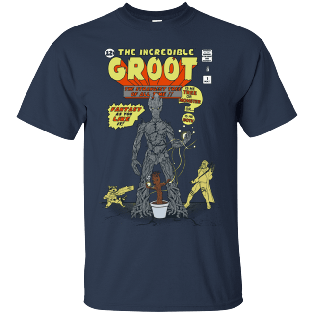 T-Shirts Navy / Small The Incredible Groot T-Shirt