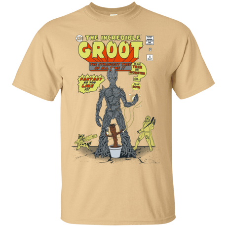 T-Shirts Vegas Gold / Small The Incredible Groot T-Shirt
