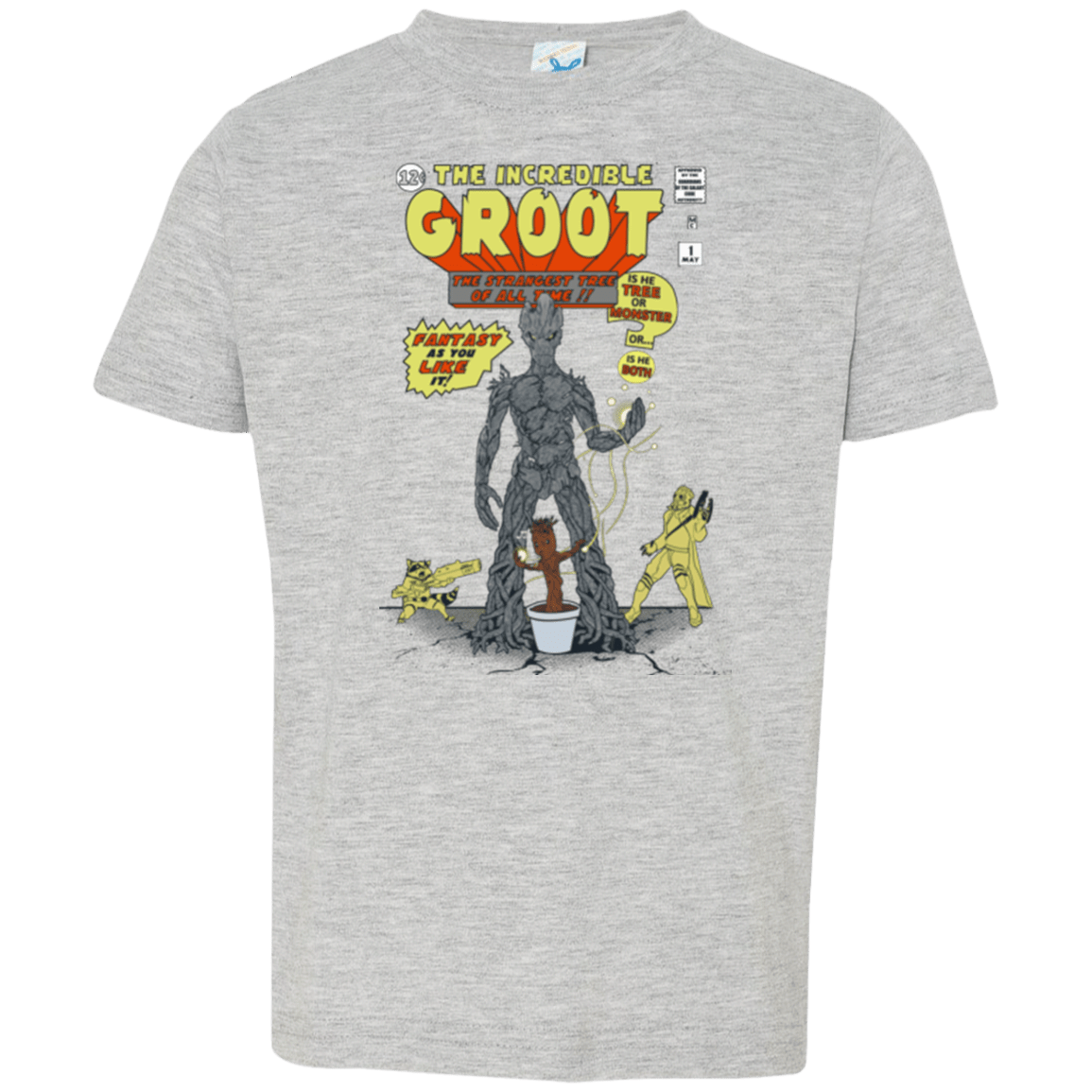 T-Shirts Heather / 2T The Incredible Groot Toddler Premium T-Shirt