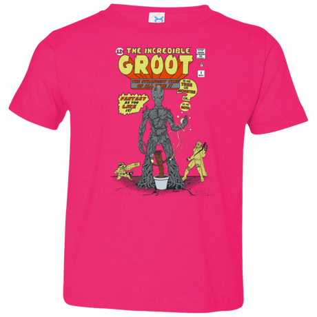 T-Shirts Hot Pink / 2T The Incredible Groot Toddler Premium T-Shirt