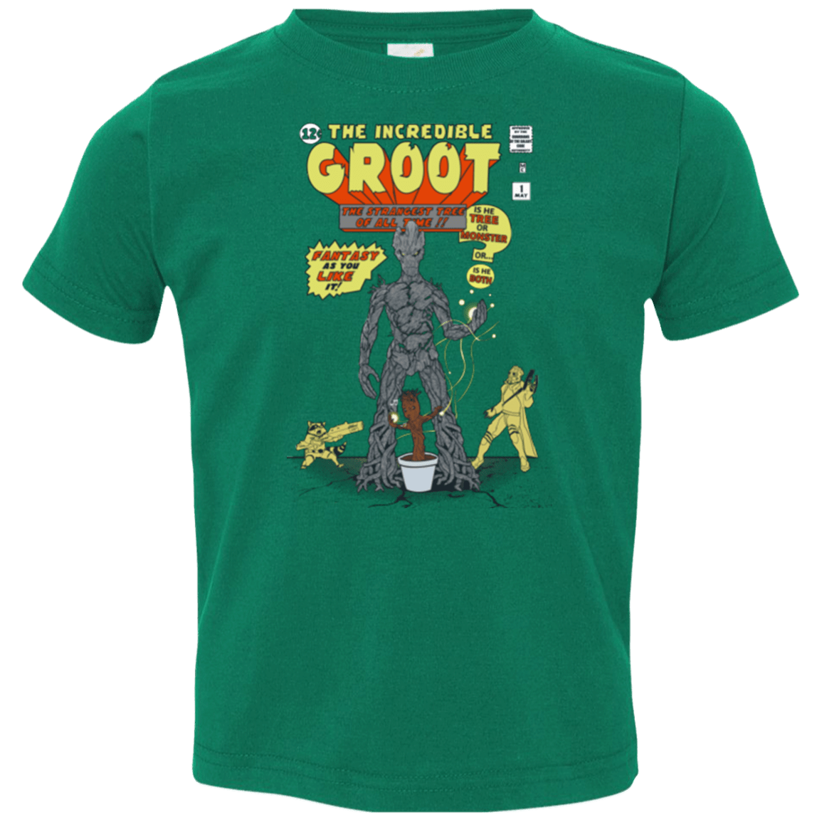 T-Shirts Kelly / 2T The Incredible Groot Toddler Premium T-Shirt