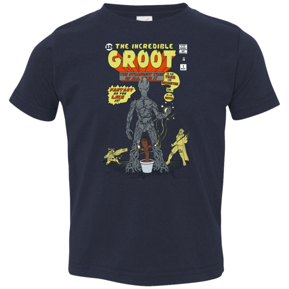 T-Shirts Navy / 2T The Incredible Groot Toddler Premium T-Shirt