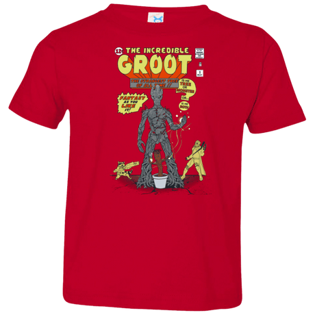 T-Shirts Red / 2T The Incredible Groot Toddler Premium T-Shirt