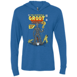 T-Shirts Vintage Royal / X-Small The Incredible Groot Triblend Long Sleeve Hoodie Tee
