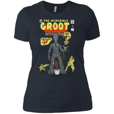 T-Shirts Indigo / X-Small The Incredible Groot Women's Premium T-Shirt