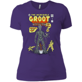 T-Shirts Purple / X-Small The Incredible Groot Women's Premium T-Shirt