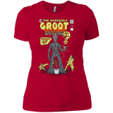 T-Shirts Red / X-Small The Incredible Groot Women's Premium T-Shirt
