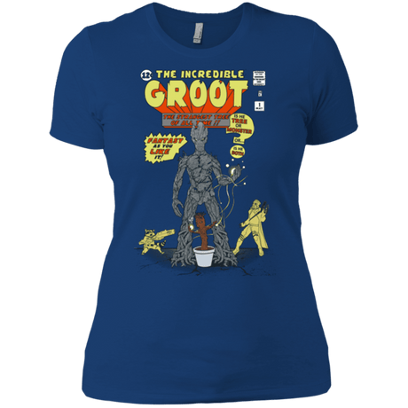 T-Shirts Royal / X-Small The Incredible Groot Women's Premium T-Shirt