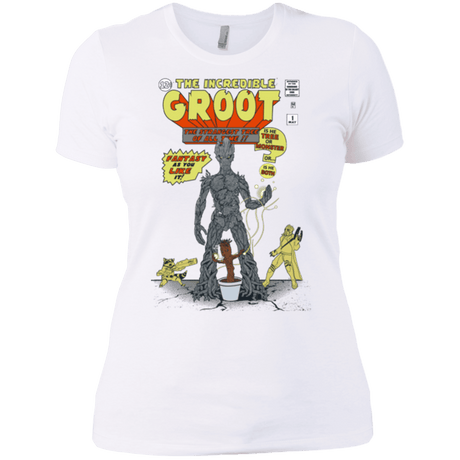 T-Shirts White / X-Small The Incredible Groot Women's Premium T-Shirt