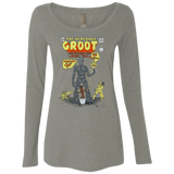 T-Shirts Venetian Grey / Small The Incredible Groot Women's Triblend Long Sleeve Shirt