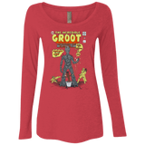 T-Shirts Vintage Red / Small The Incredible Groot Women's Triblend Long Sleeve Shirt